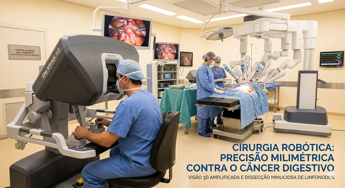 CIRURGIA ROBÓTICA NO TRATAMENTO DE TUMORES DO APARELHO DIGESTIVO